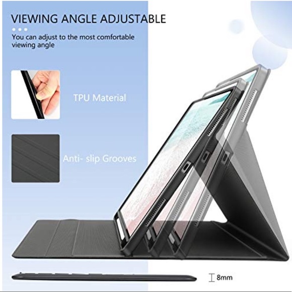 Keyboard Case with Touchpad for iPad Pro 12.9 2021/2020 / 2018 with Screen Prote - Picture 5 of 15